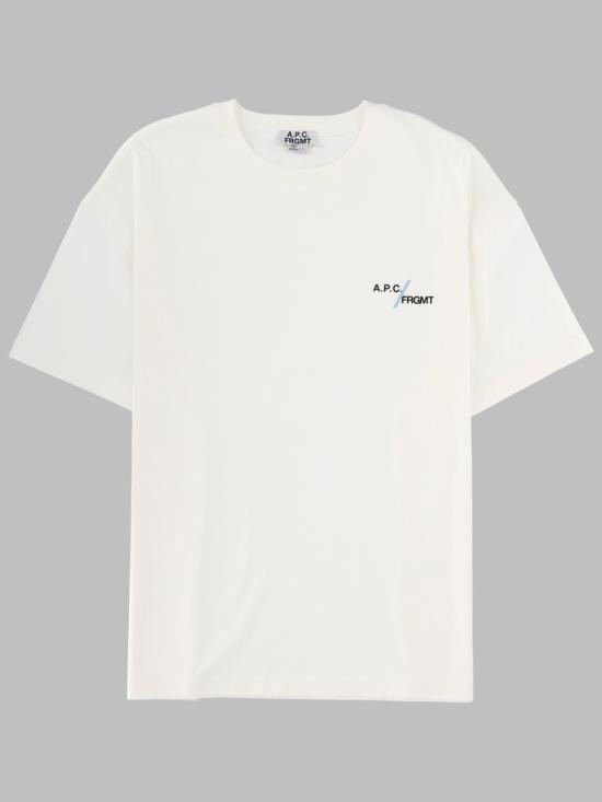 A.P.C. Men T-Shirts COHSL M26487 AAB WHITE