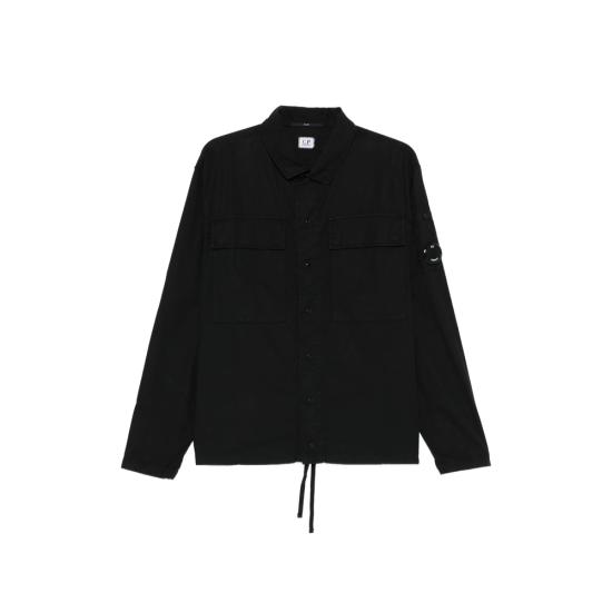 C.P. COMPANY Men Shirts MOS237A00 5691G 999 BLACK