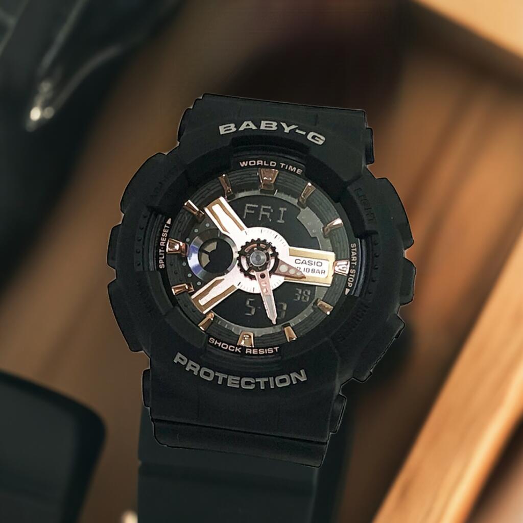 BABY-G カシオ BA-110XRG-1AJF クオーツ プレゼント腕時計 ギフト ラッピング無料 baby-g メッセージカード手書きします あす楽対応