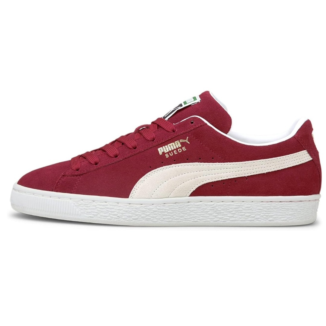 PUMA プーマ スウェード クラシック XXI スニーカー 22.5cm ワイン レッド
