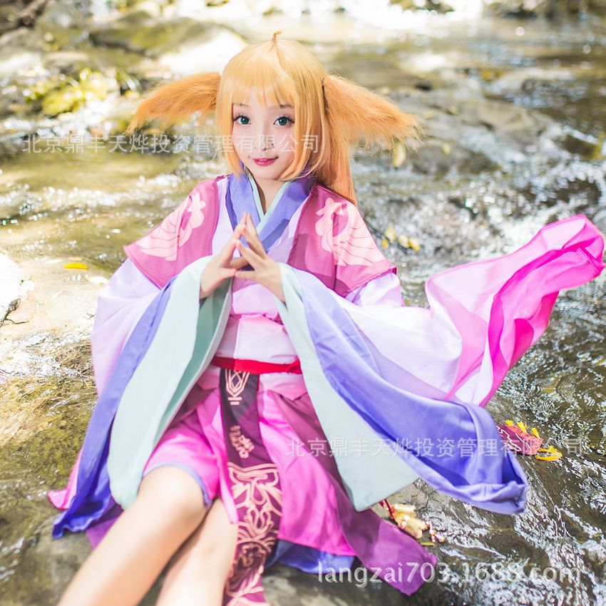 キツネの悪魔の小さな仲人服トゥシャンスス服古代スタイルの漢服アニメーション