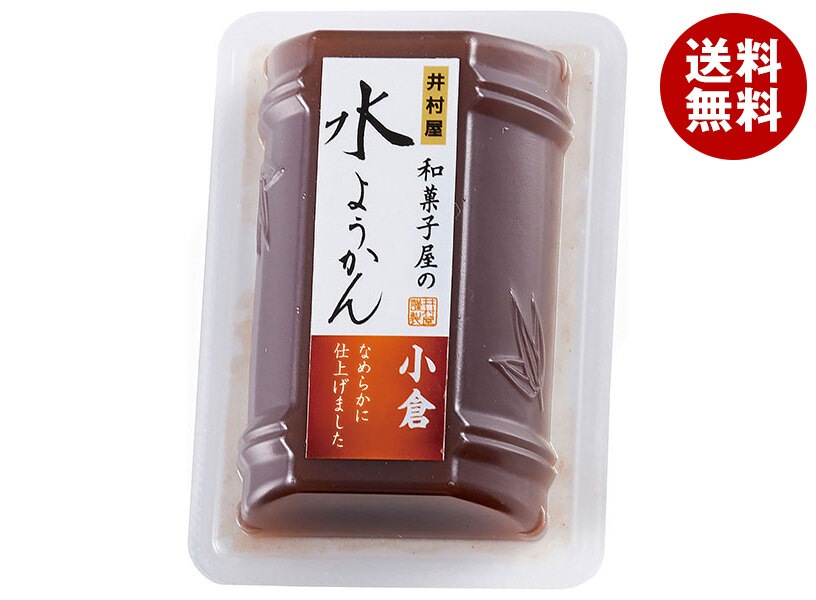 井村屋 和菓子屋の水ようかん 小倉 83g＊40個入