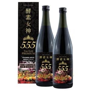 酵素女神555 TRUE GOLD PREMIUM 720ml　2本セット 6,421円