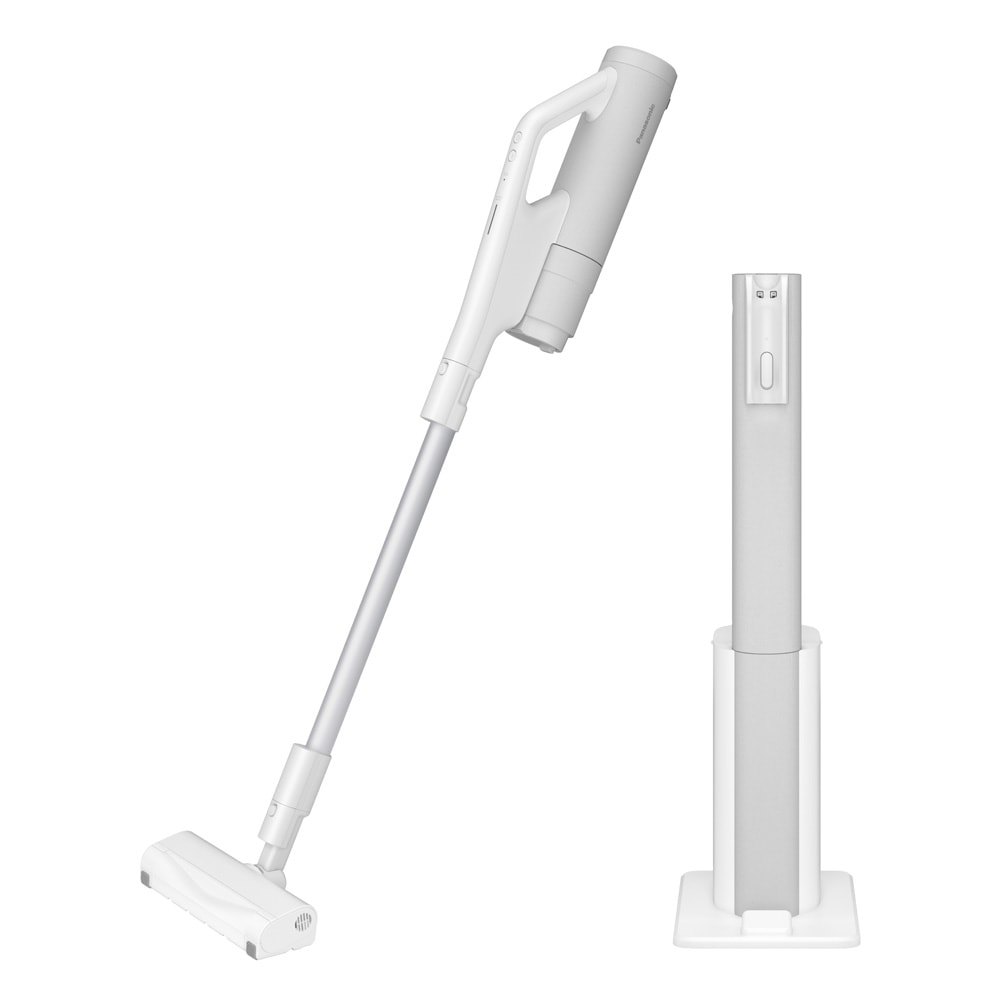 パナソニック MC-NX700K-W セパレート型スティッククリーナー 充電式 自走式パワーブラシ ホワイト MCNX700KW