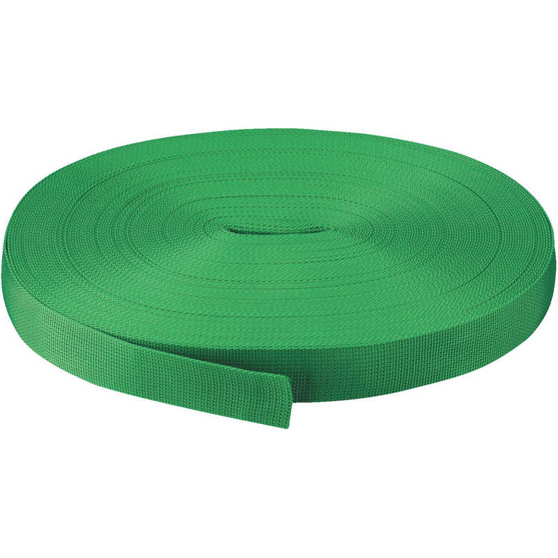 トラスコ中山　PPベルト幅30mmX長さ50m 緑　PPB3050