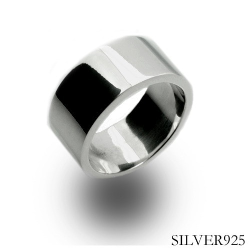 太めシルバーリング メンズジュエリーシルバー925 ゴツめ サーフアクセ シンプル カジュアル