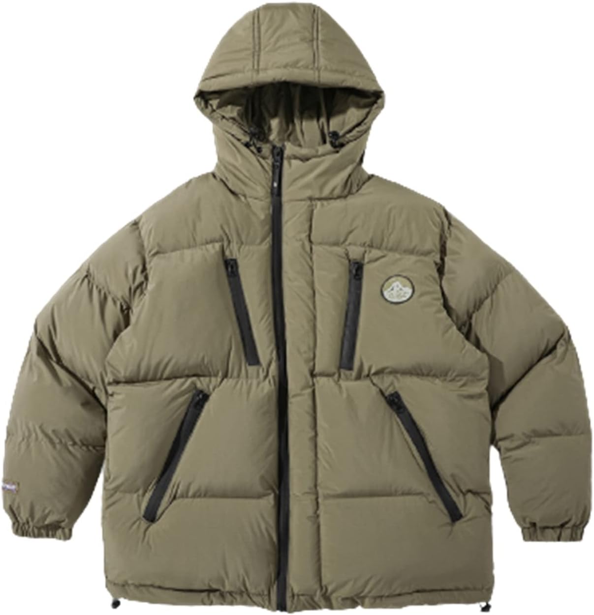 メンズ 中綿ジャケット カーゴジャケット 綿服 カジュアル 冬服 フード付き ブルゾン 作業着 ワークウエア ショート丈 寒さ対策 保温 ウインドブレーカー アウトドア 大きいサイズ