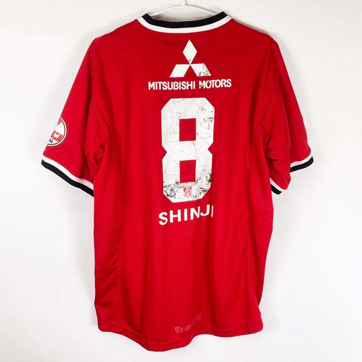 【中古】ナイキ 2004 浦和レッズ ユニフォーム ホーム #8 小野伸二 XL メンズ NIKE サッカー Jリーグ