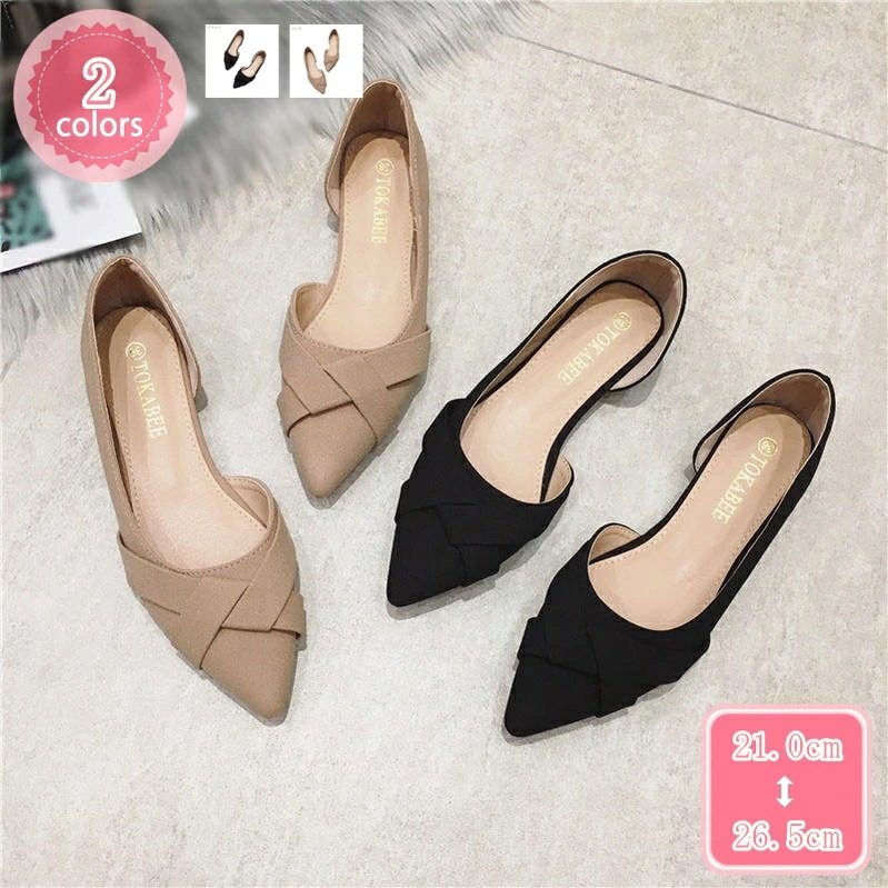 500円OFFクーポン ぺたんこ パンプス レディース ローヒール シューズ 靴 カジュアル ぺたんこ靴 歩きやすい フラットシューズ 美脚 履きやすい バレエシューズ 軽量 柔らかい 歩きやすい お