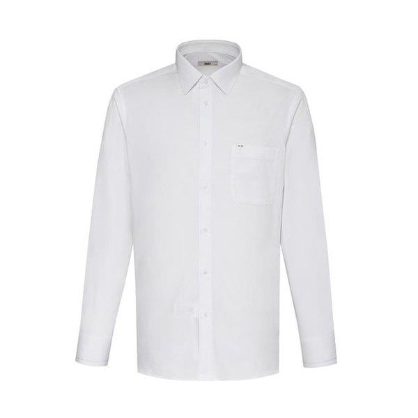 ポリ混紡イージーケア ドビー ジャカード シャツ レギュラーフィット__DLA1SHDL111A1