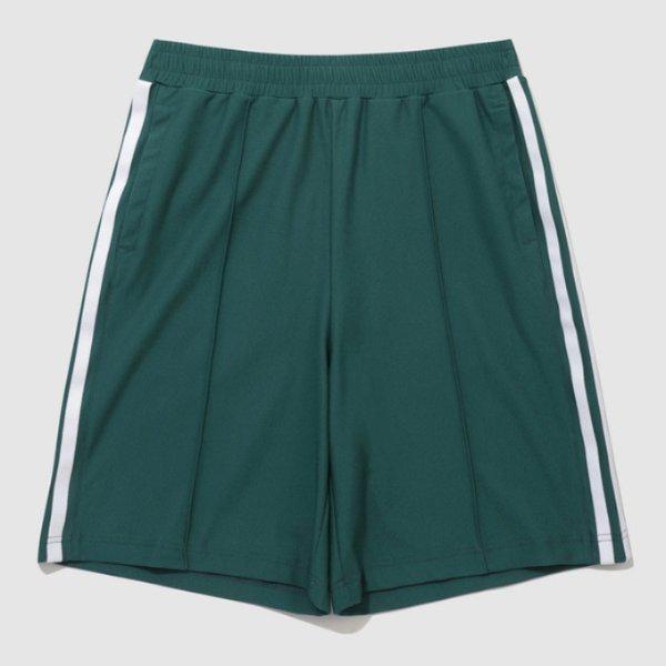 半ズボン NQJ QQ223SHP61-DMT ウェーブサンデー トリコット 5.5部丈 ショートパンツ / DARK MINT