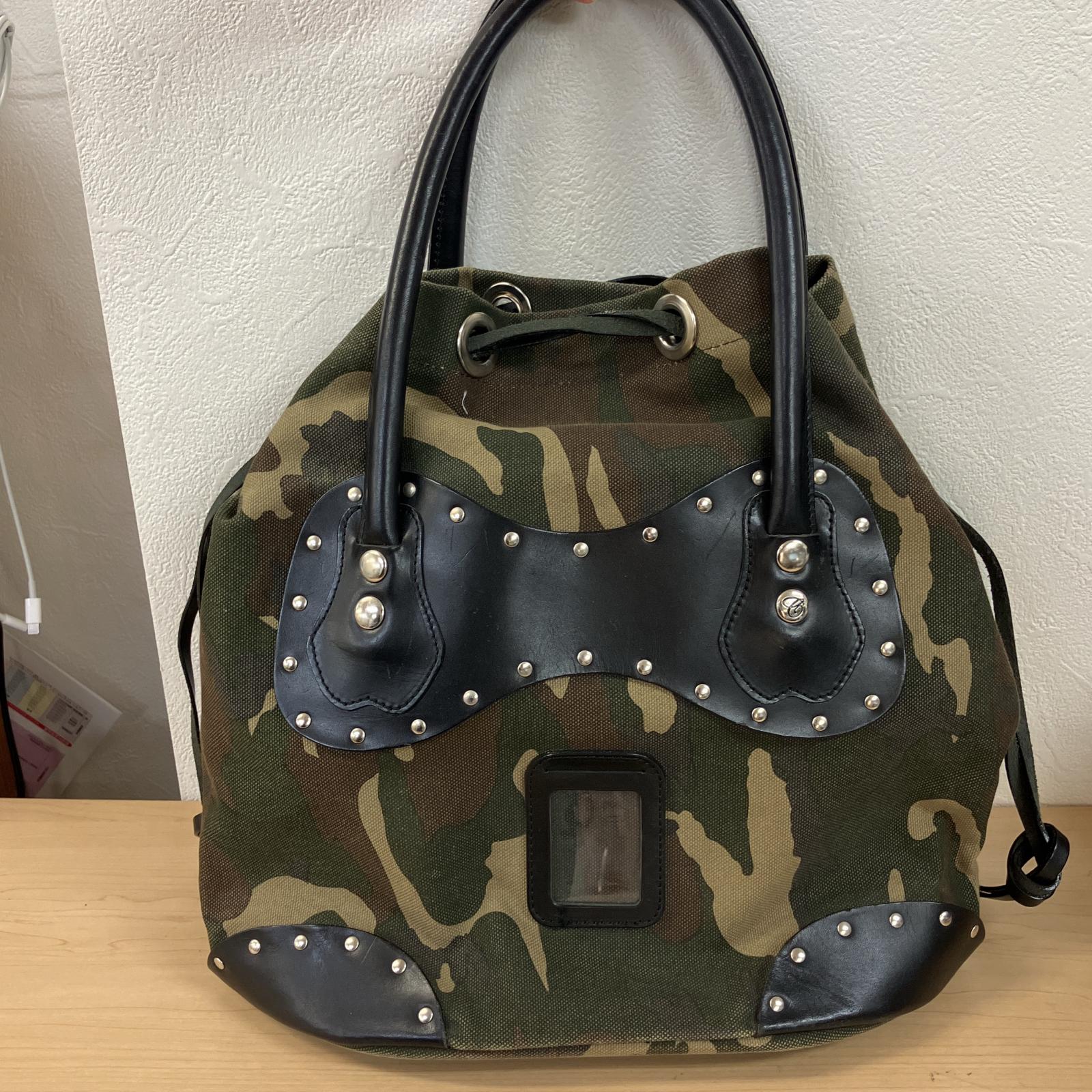 Carnet カルネ トートバッグ グリーン【中古】 メンズ