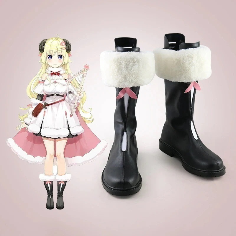 バーチャル　ホロライブ　角巻わため　YouTuber　Vtuber　コスプレ　靴　ブーツ