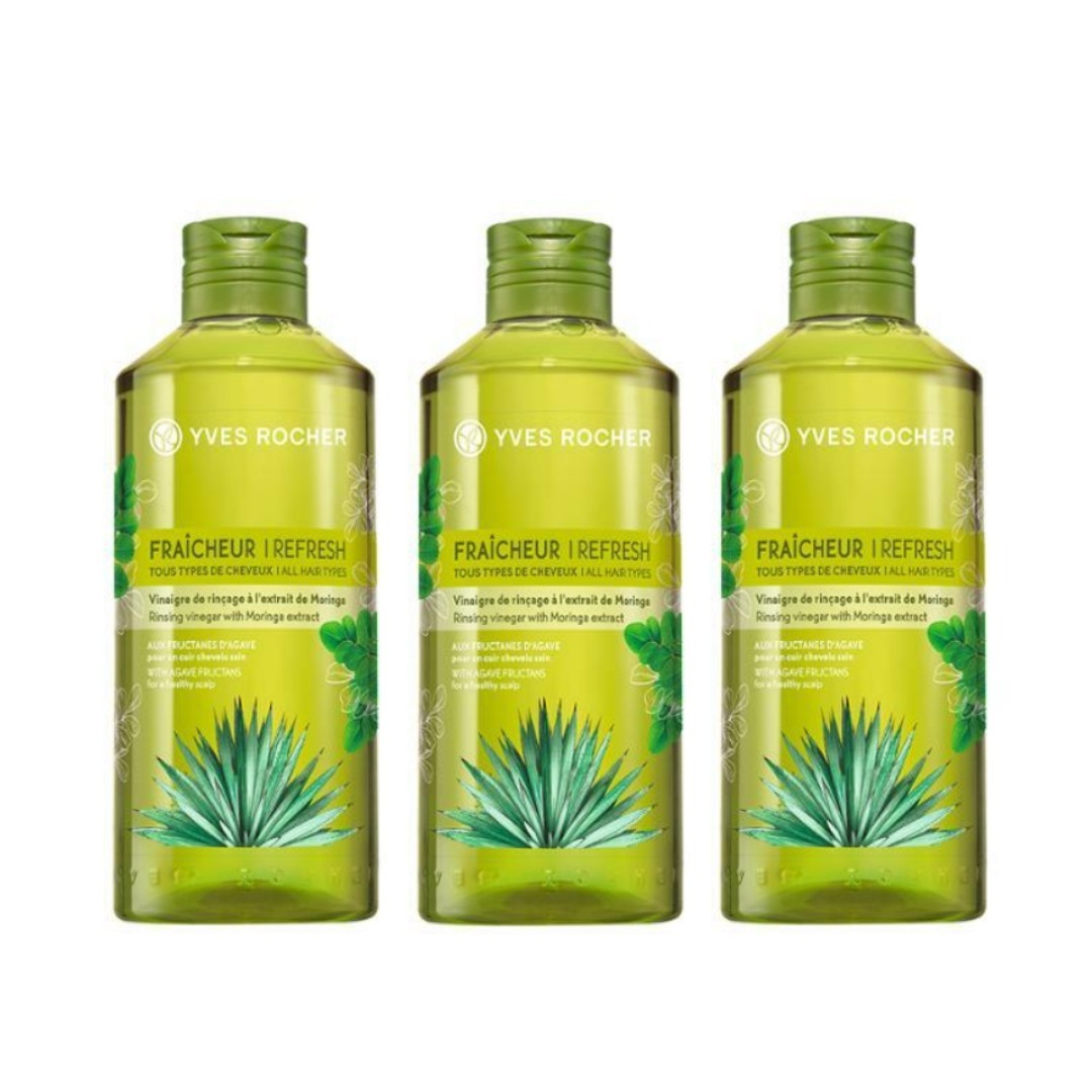 モリンガリフレッシュヘア酢トリプル企画(400ml+400ml+400ml)(頭皮鎮静/ディープクレンジング)