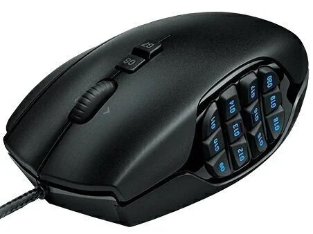 MMO Gaming Mouse G600 G600t 有線ゲーミングマウス