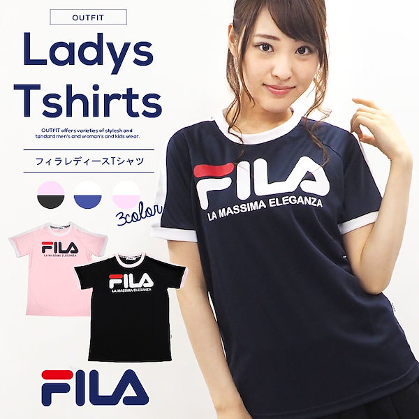 Qoo10] フィラ フィラ FILA Tシャツ レディース