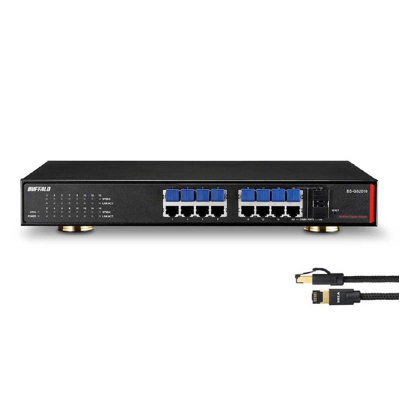 DELA　オーディオ用ネットワークスイッチ　BS-GS2016/A 32,318円