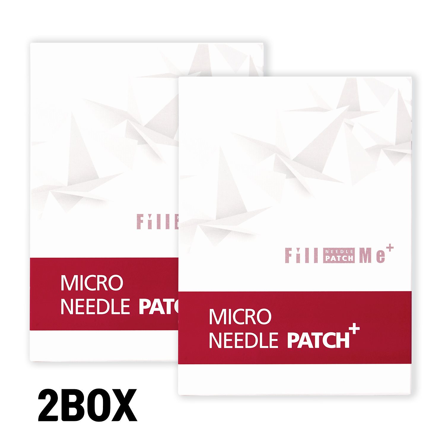 顔のしわケアのためのフィルミーニードルパッチ 2 BOX