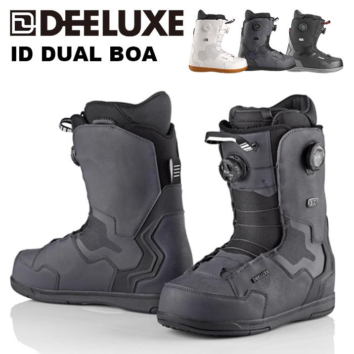 新品未使用 24-25 DEELUXE BOOTS ID DUAL BOA ホワイト 26.5 安心保証 即日発送 土日祝発送OK 22