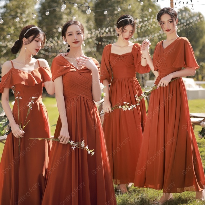 【新品追加】【最安値挑戦】 ブライズメイドドレス袖ありパーティードレス結婚式ロング丈ドレスウエディングドレスお呼ばれ二次会コンサート卒業式同窓会成人式-89