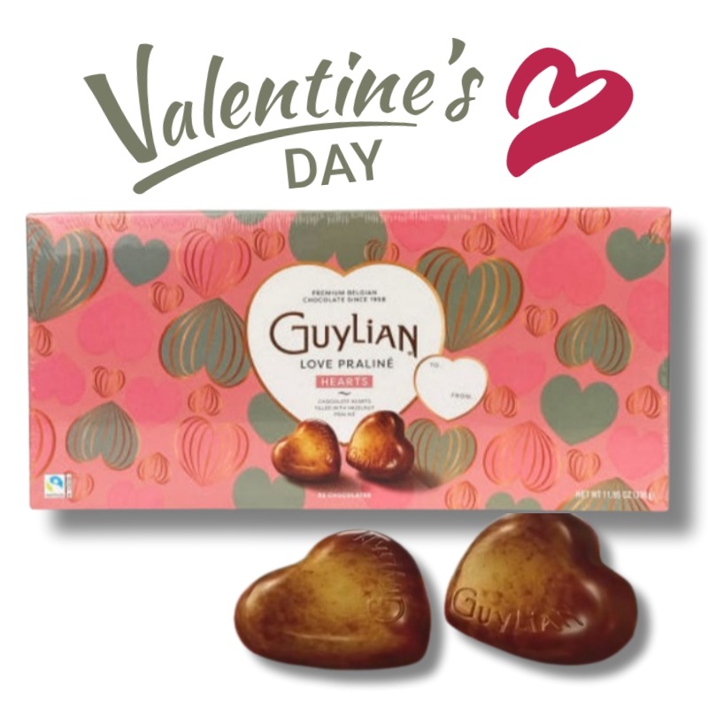 プレミアムベルジアンチョコレート ギリアンラブプラリンハート 336g（32本入） 5,166円