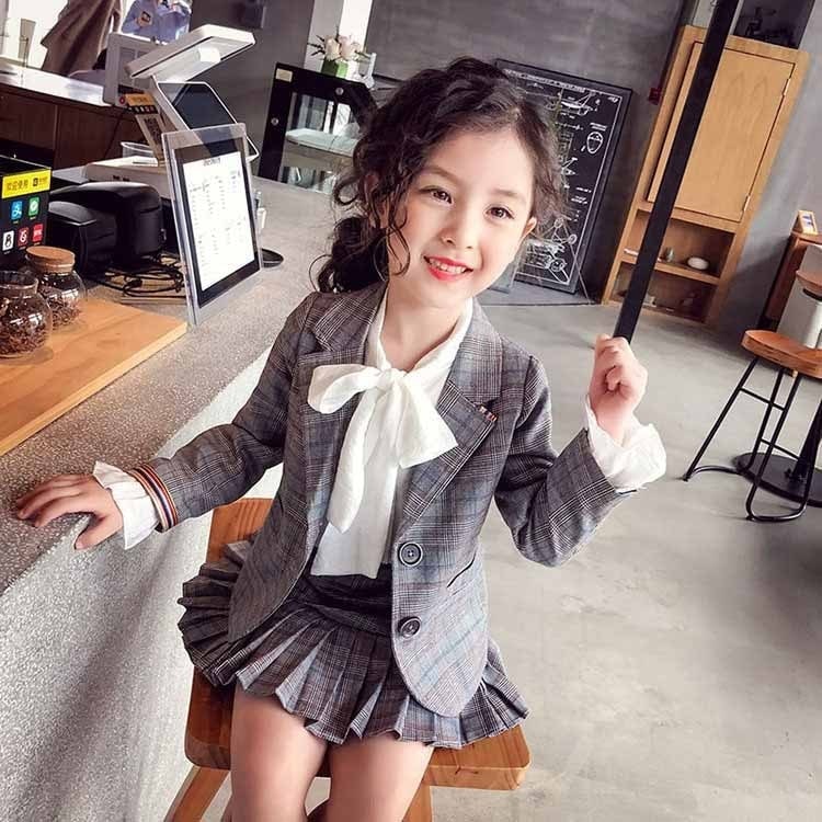 【3日出荷】フォーマル 結婚式 卒業式 入学式 長袖 スーツ セットアップ 上下セット 卒園式 女の子 コート