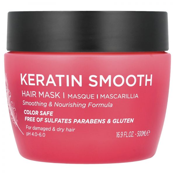 , Keratin Smooth, Hair Mask, 16.9 fl oz 500 ml