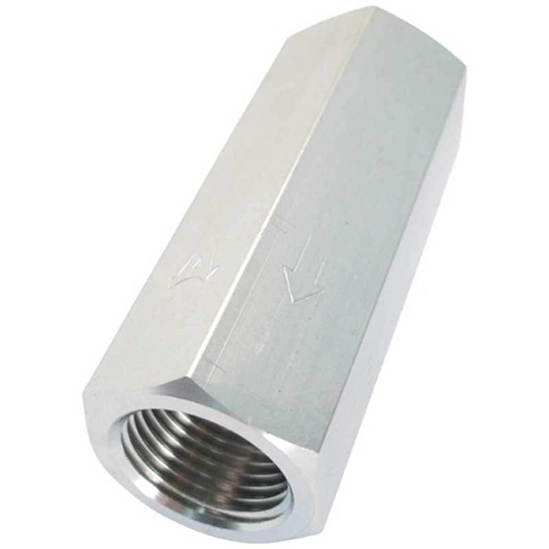 アソー　ASOH エーチェック SUS製チェックバルブ 内ネジ×内ネジ型 Rc1/2　AS-8044