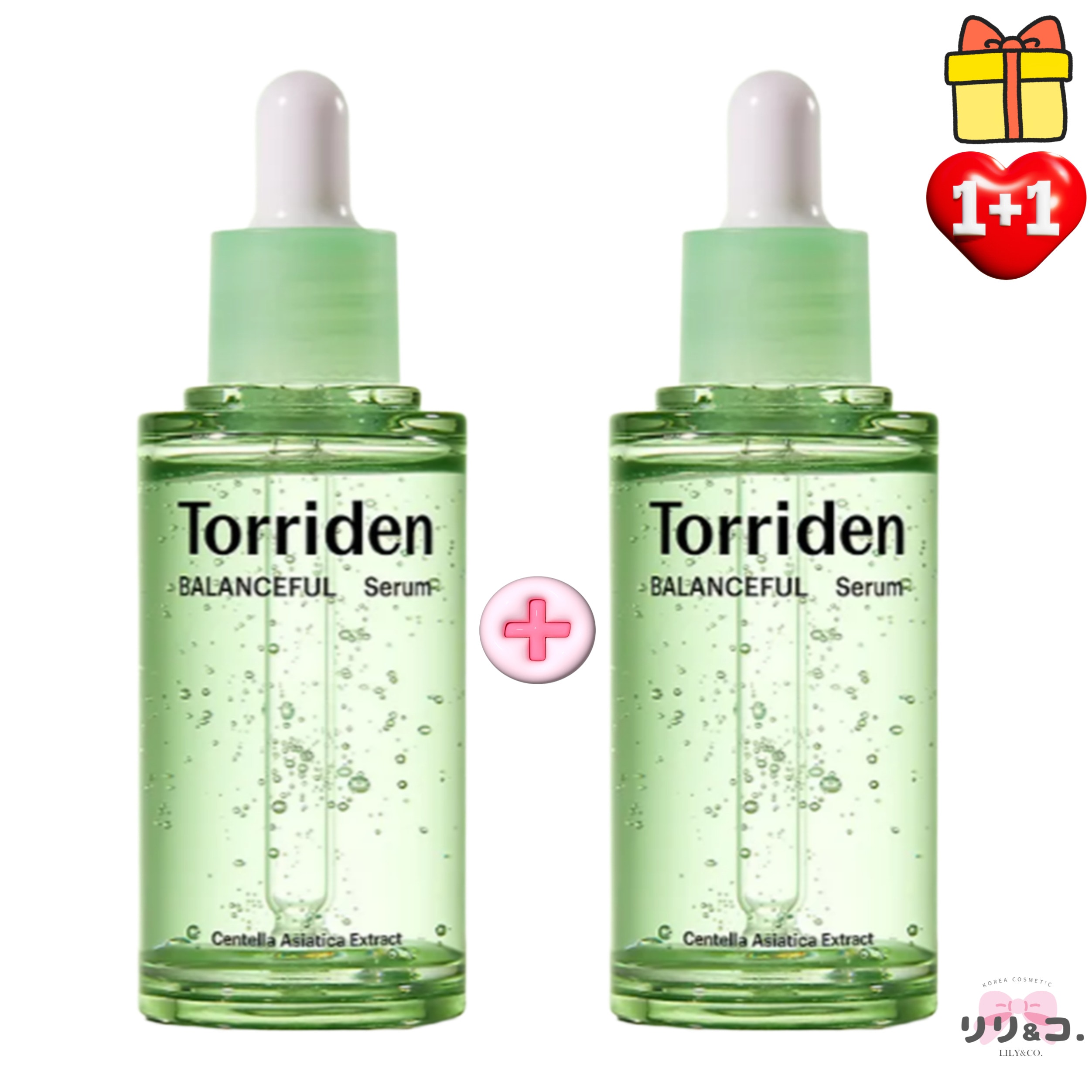 [韓国スキンケア 人気 1+1] バランスフルシカ セラム 50ml+50ml 計100mL 水分 角質 保湿 インナードライ シカ 鎮静 肌荒れ 赤み 混合肌 敏感肌 毛穴ケア スキンケア ヴィー