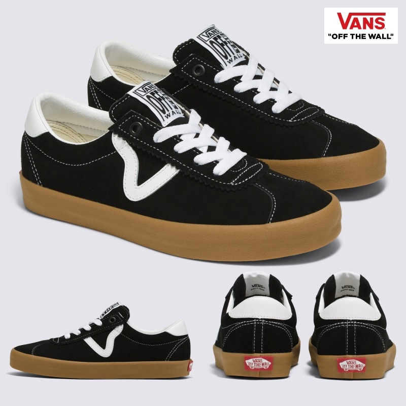 [VANS] バンズ スニーカー スポーツロー / BLACK