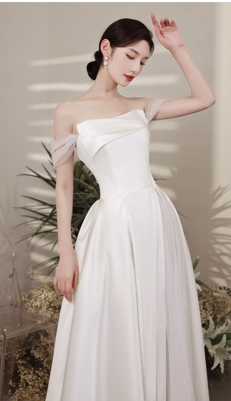 フレンチドレスパーティードレス演奏会 発表会 結婚式ワンピース ウェディングドレス 花嫁ロングドレス 成人式 同窓会 卒業式 ドレス