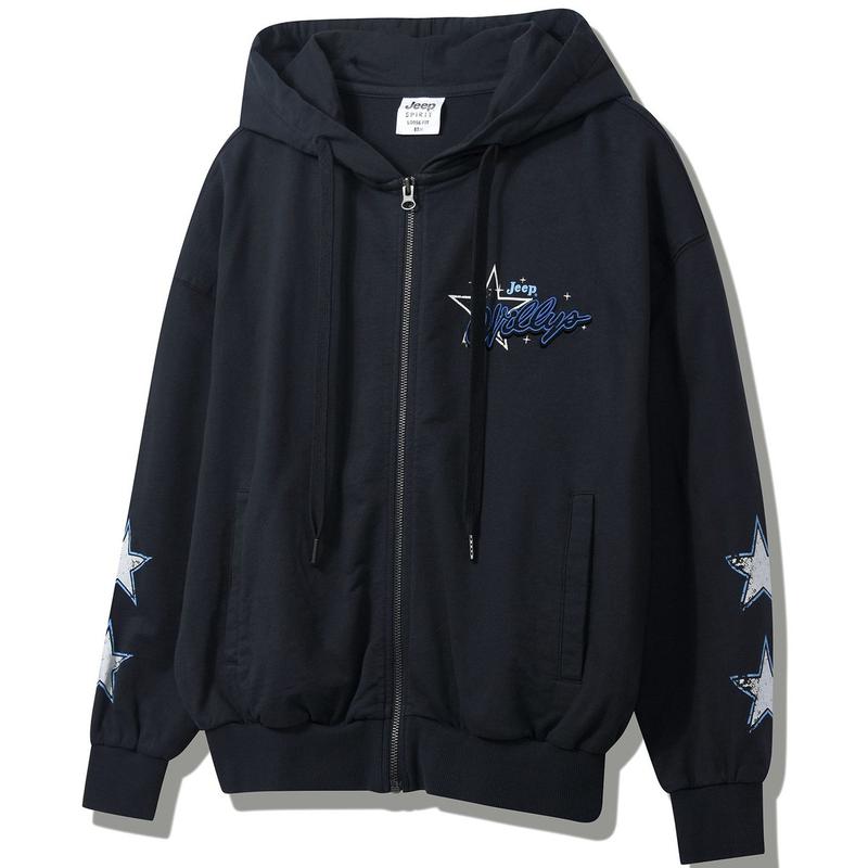 女性 S/S ヴィンテージ フード付きジップアップ JP2TZF021 DG ECJ