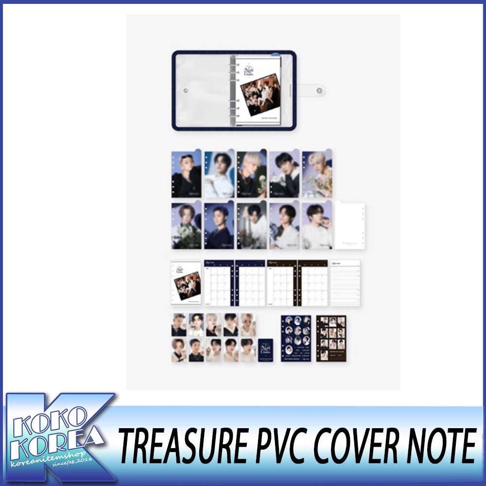 [NIGHTGARDEN] TREASURE PVC COVER NOTE 公式グッズ