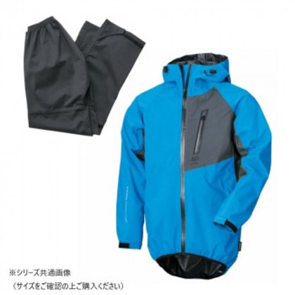 NANKAI ストレッチパーカージャケット(パンツ付) SDW-9104 XXL ブルー/ガンメタ