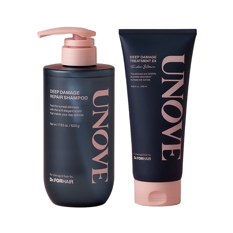 ディープダメージリペアデュオ(シャンプー500g+トリートメントEX大容量320ml)