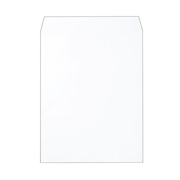 ピース R40再生ケント封筒 角3100g／m2 枠なし ホワイト 業務用パック 677-80 1箱（500枚）
