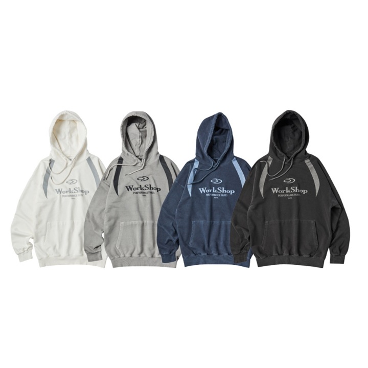 WORKSHOP DIVISION PIGMENT HOODIE