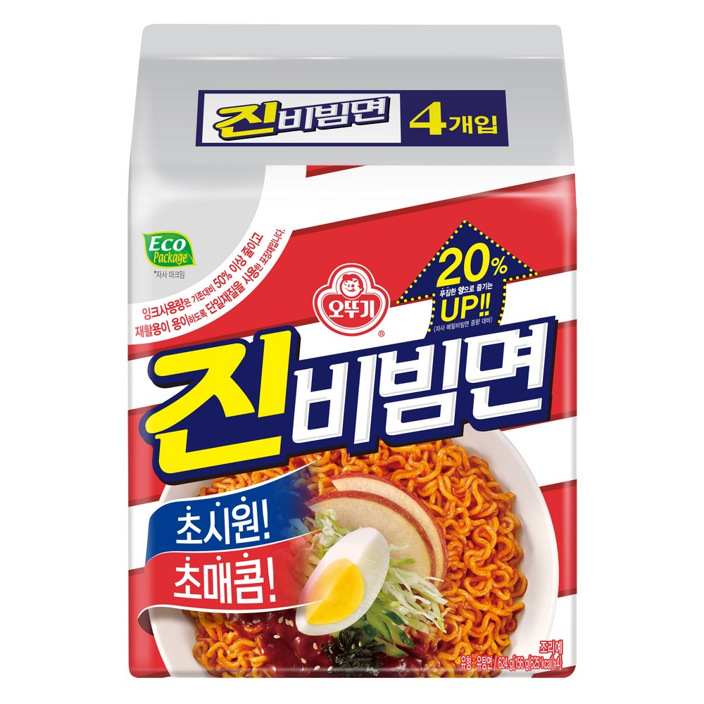 [韓国食品]オトギジンビービーム綿4個