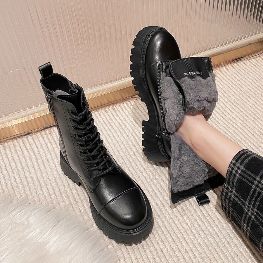 ブーツ 旬な履きこなしショートブーツ ロングブーツが復活 スタイルアップヒールパンプス 厚底シューズ ヒールパンプス モカシン スタイルアップ