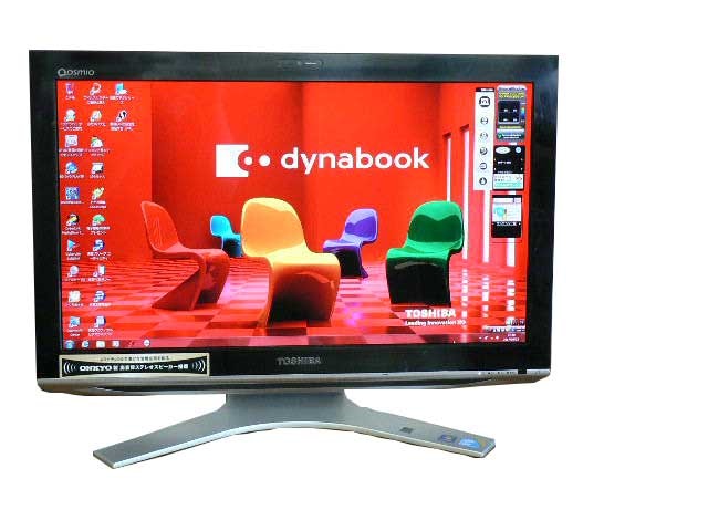 東芝 デスクトップパソコン 中古パソコン Qosmio DX98/M ブラック デスクトップ 一体型 本体 Windows7 Core i5 ブルーレイ 地デジ 4GB/1TB 送料無料 中古