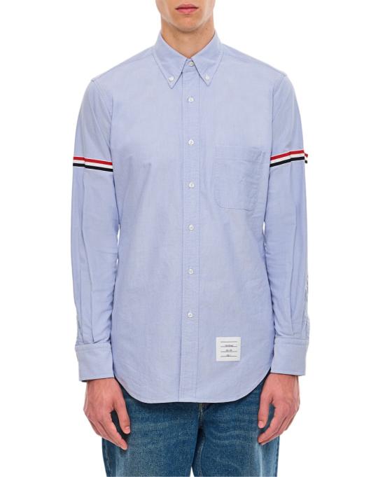 THOM BROWNE Men Shirts MWL150EF0313480 Blue