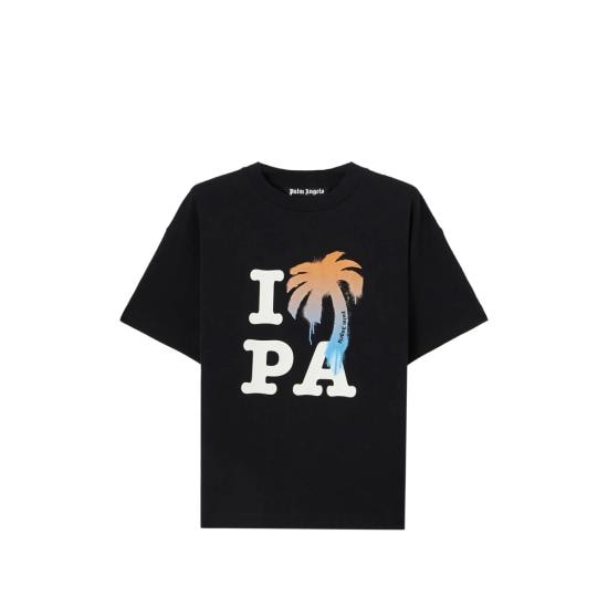 PALM ANGELS Men Tops PMAA109S26 JER007 1001 BLACK