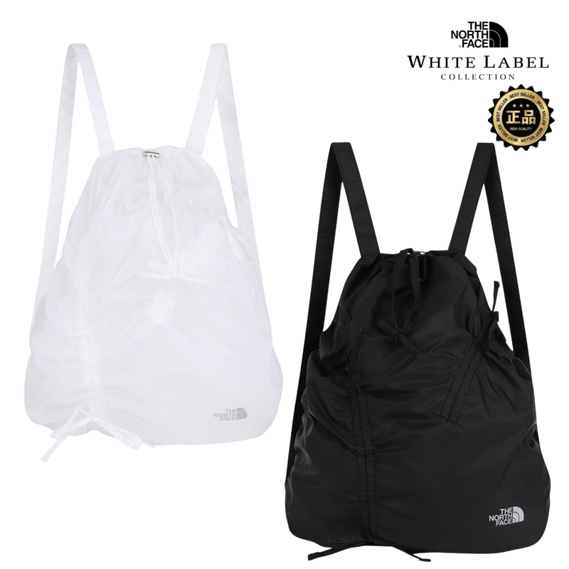 タグ付THE NORTH FACE WHITE LABEL 巾着リュック＋おまけ Qoo10] ザノースフェイス NN2PS17 WHITE LABEL