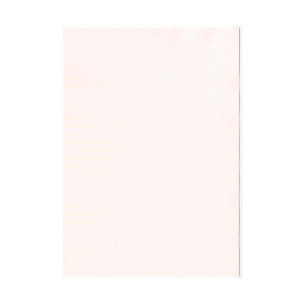 （まとめ）北越コーポレーション 紀州の色上質A4T目 薄口 さくら 1冊（500枚） [x2セット]