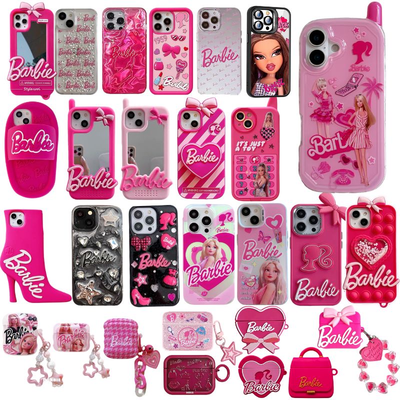 Barbie - barbieのiPhoneケース Qoo10] バービーピンク iphone16 16P : スマホケース・保護フィルム