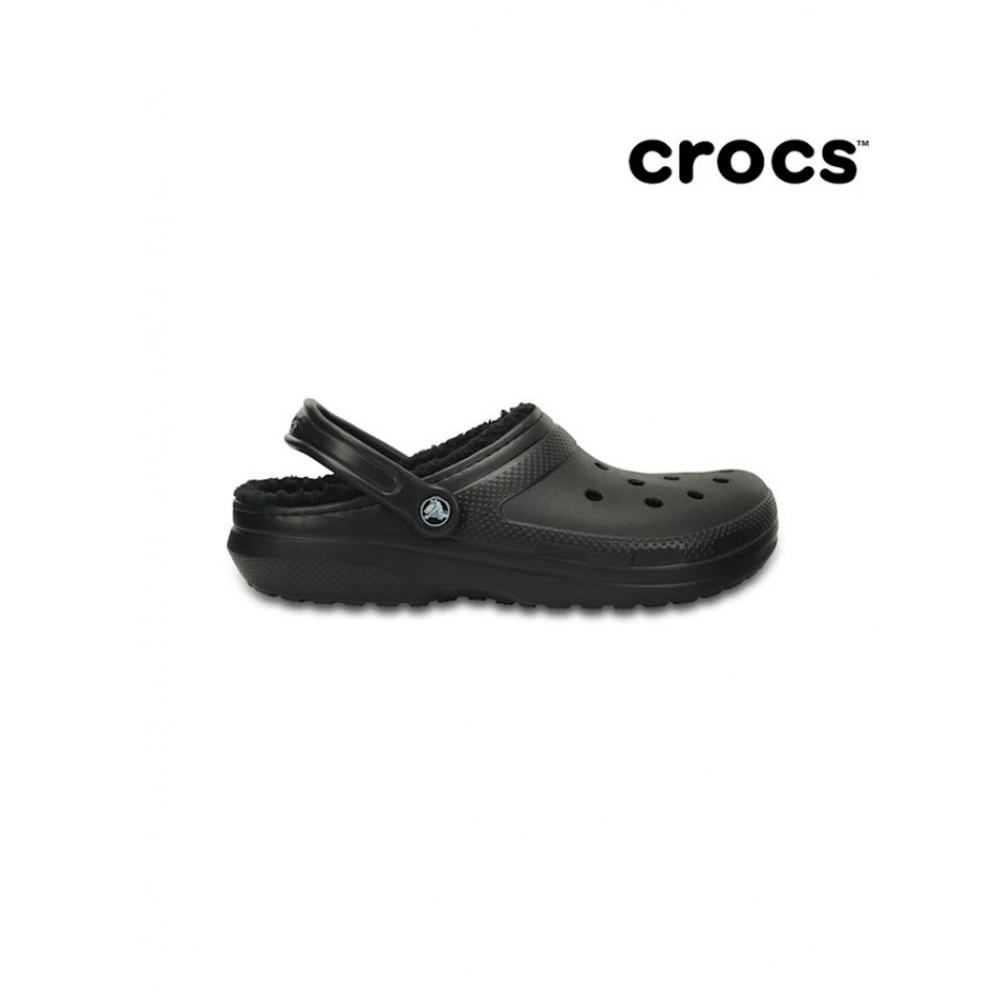 クロックスコモンクラシック裏地付きクロッグブラック 203591-060 9,323円