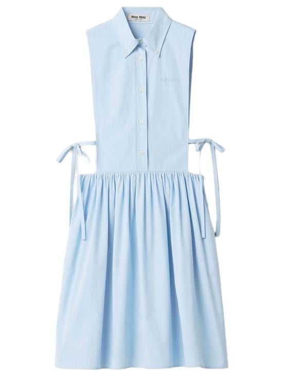 MIU MIU Women Short Skirts MF6389SOOO 10RG F0013 AZZURRO