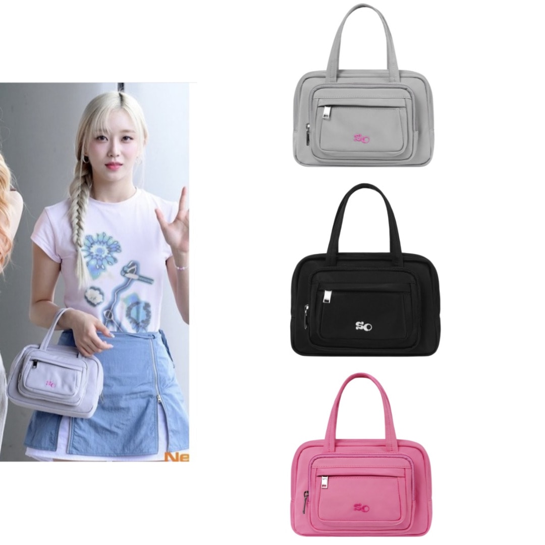 【STACY スミン着用】Pocket tote bagミニかばんトートバッグ