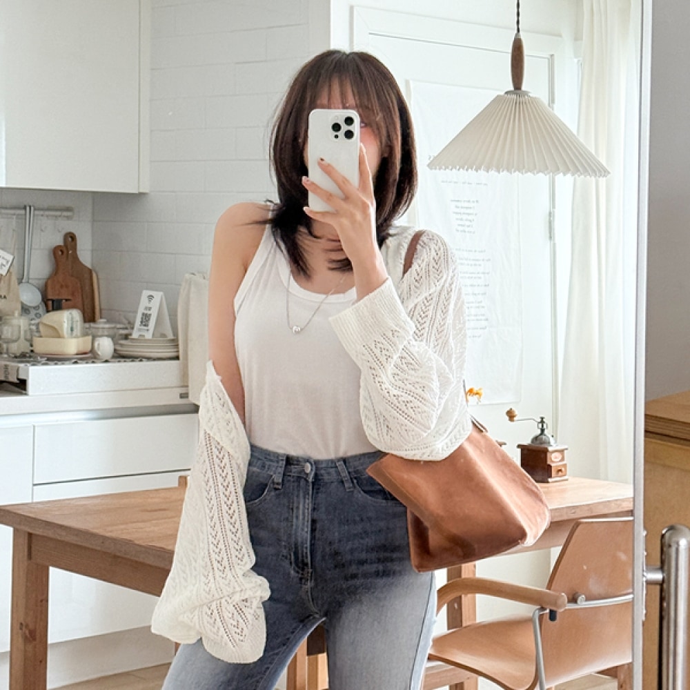 [JSTYLEによるイーブレット] 1+1イーブレットミュデンスリングベーシックノースリーブJスタイル