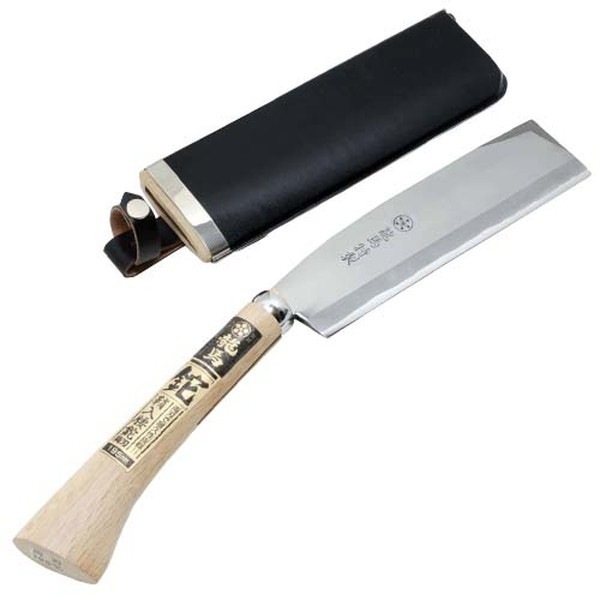 藤原産業 梅鉢龍馬 鞘入腰鉈 双刃 195MM